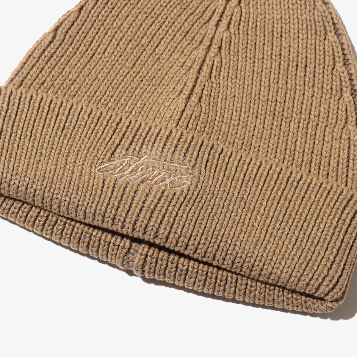 atmos Pigment Knit Cap BEIGE の画像