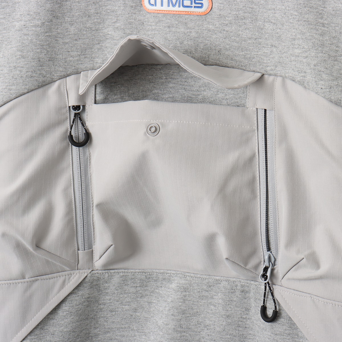 atmos TECHNICAL Hooded Sweatshirt GRAYの画像