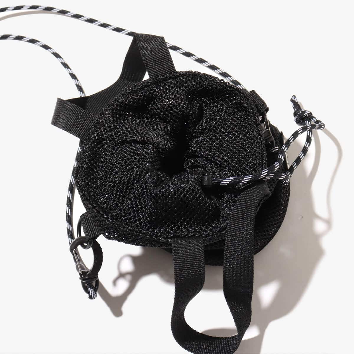 atmos Drawstring Bag BLACK の画像