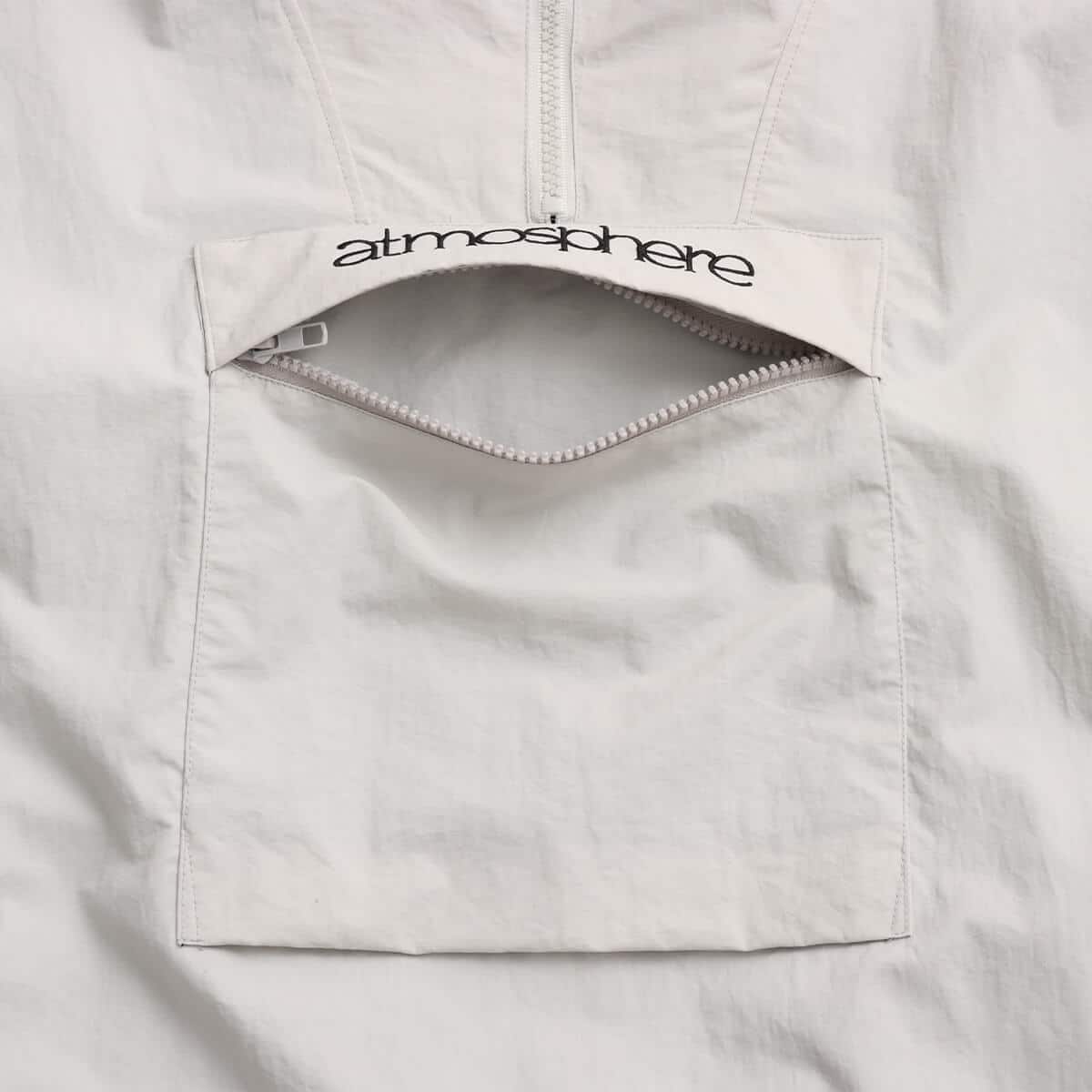 atmos Nylon Anorak Hoodie GRAYの画像