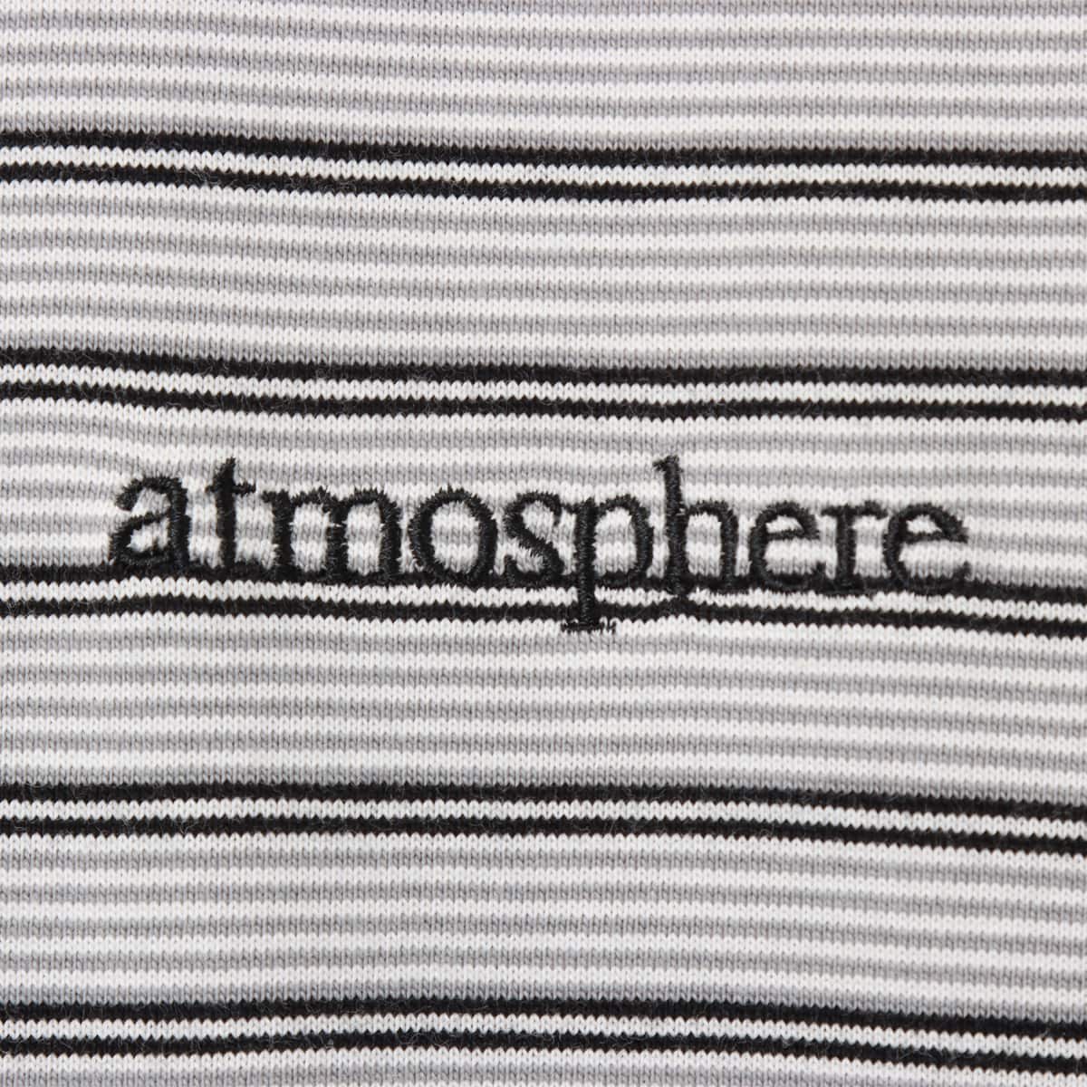 atmos Border Long T-shirt BLACKの画像