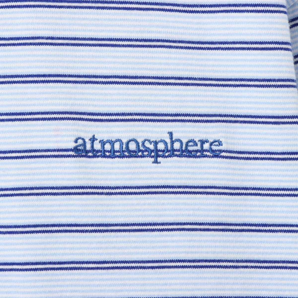 atmos Border Long T-shirt BLUEの画像