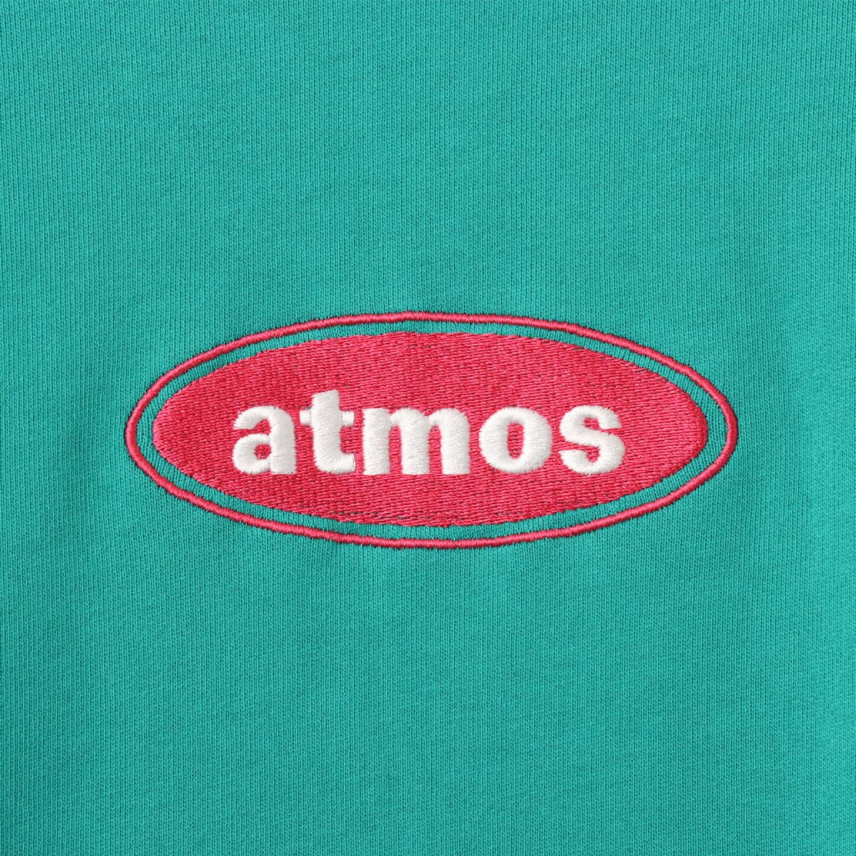 atmos Oval Logo Sweatshirt GREENの画像