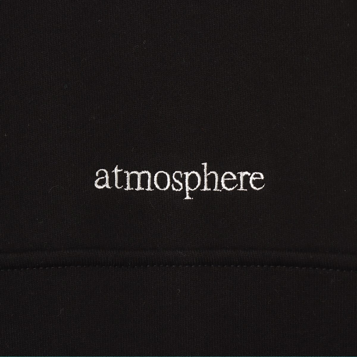 atmos Half Zip Pullover BLACKの画像