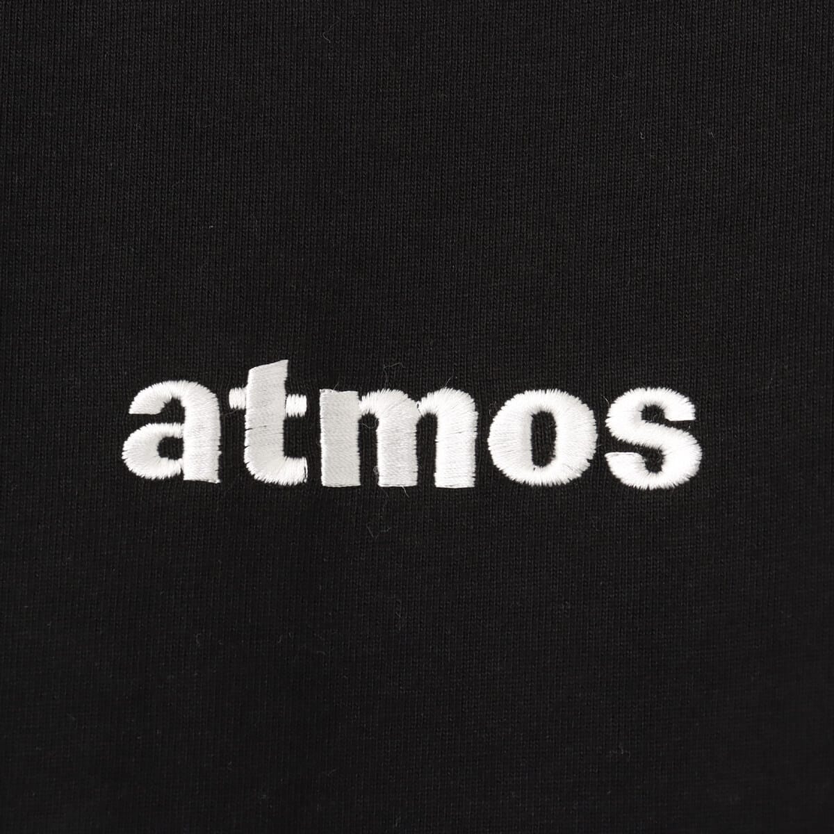 atmos Embroidery Classic Logo T-shirt BLACKの画像