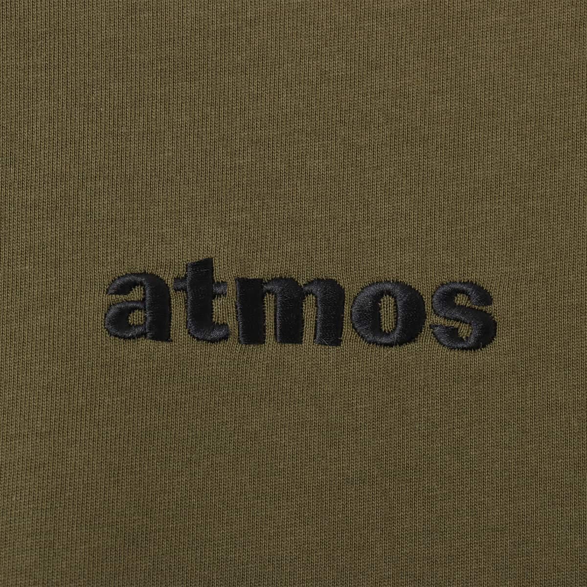 atmos Embroidery Classic Logo T-shirt KHAKIの画像