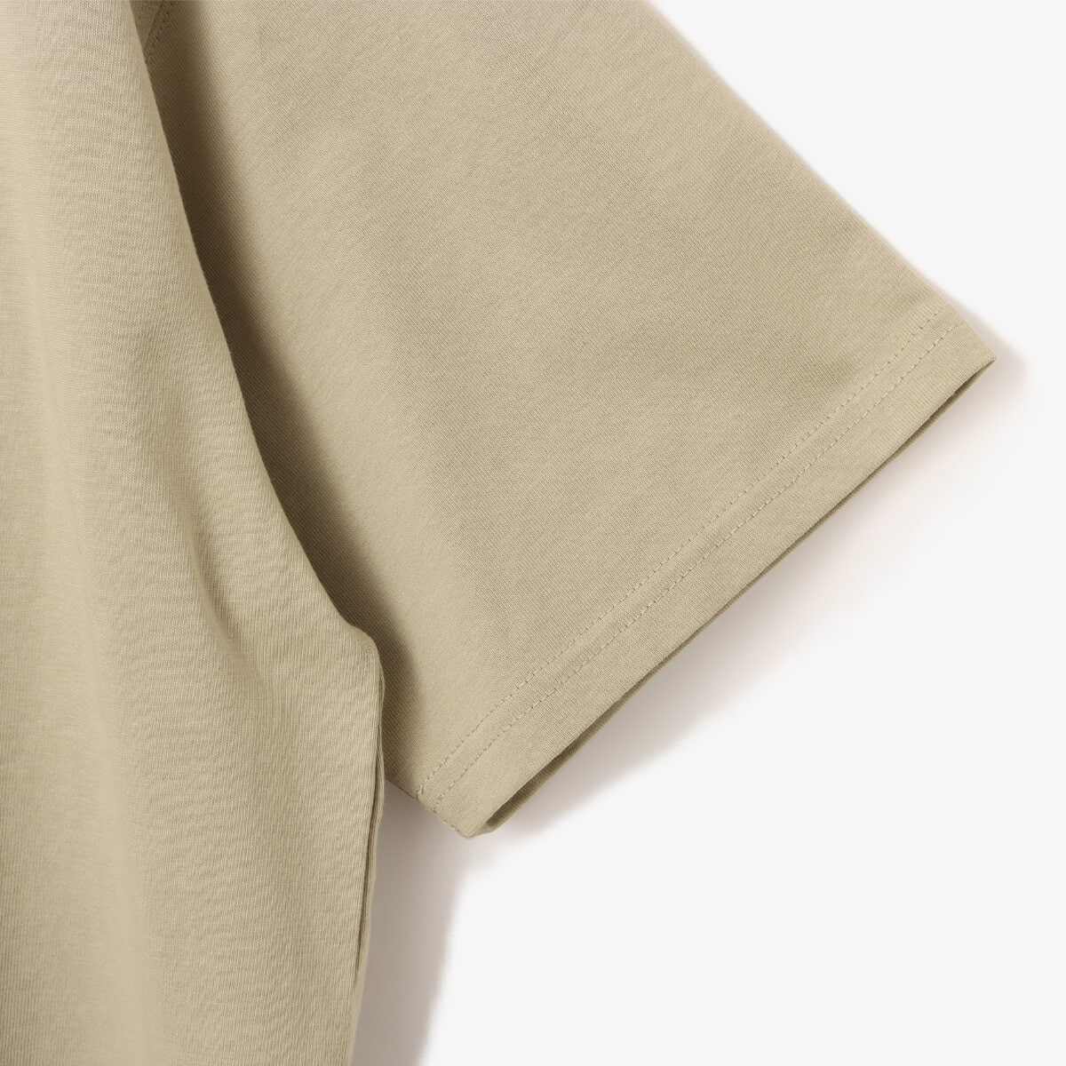 atmos Embroidery Classic Logo T-shirt LIGHT KHAKI の画像