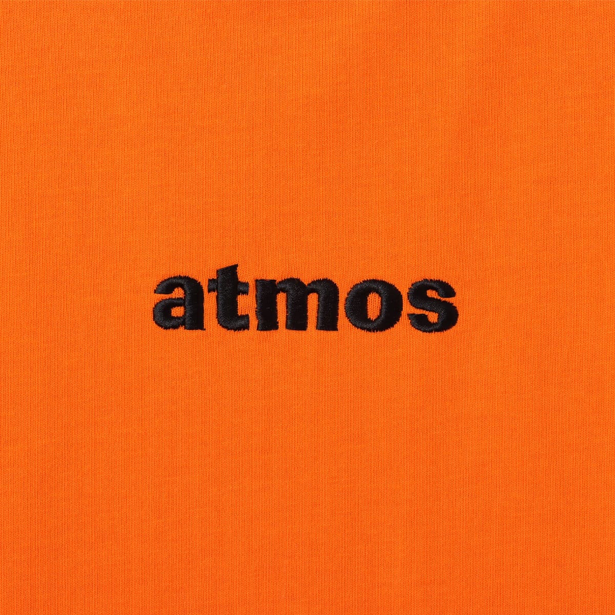 atmos Embroidery Classic Logo T-shirt ORANGE の画像