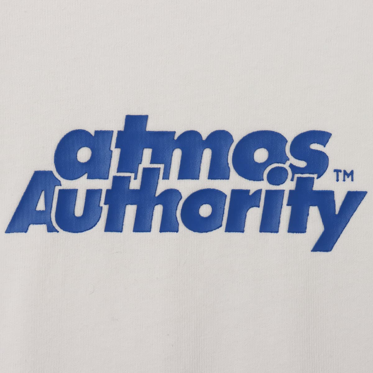 atmos Thick Rubber Print T-shirt WHITE