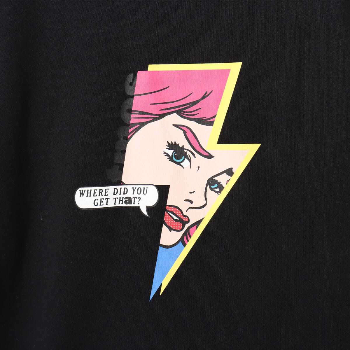 atmos Girls T-shirt BLACK の画像