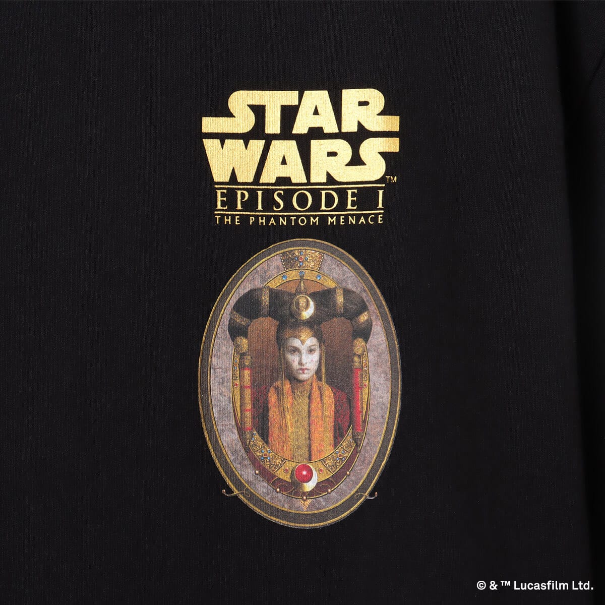 atmos 【STAR WARS】 Padme Amidala / T-shirt BLACKの画像