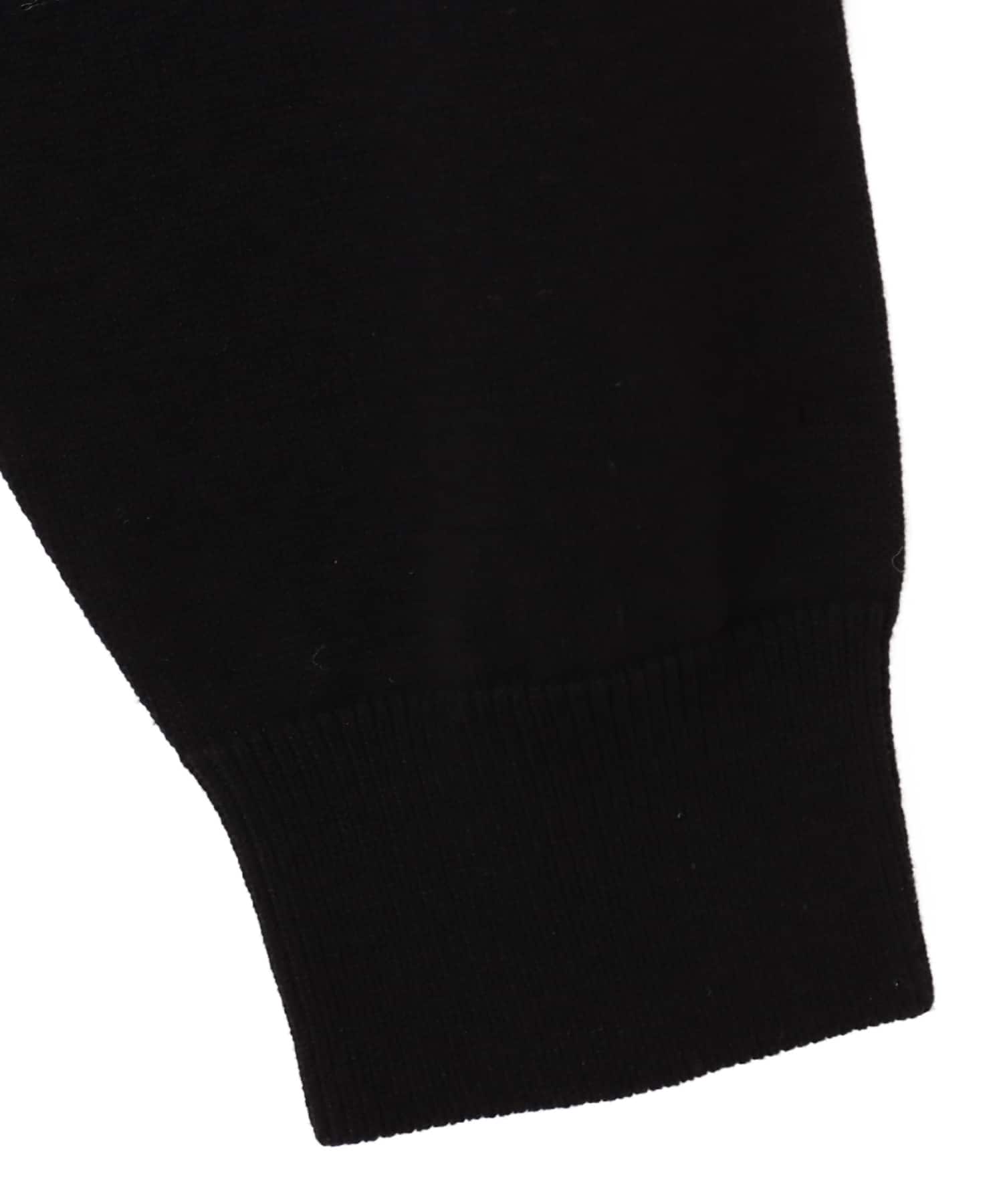 atmos Knit LS Rugby Shirt BLACKの画像