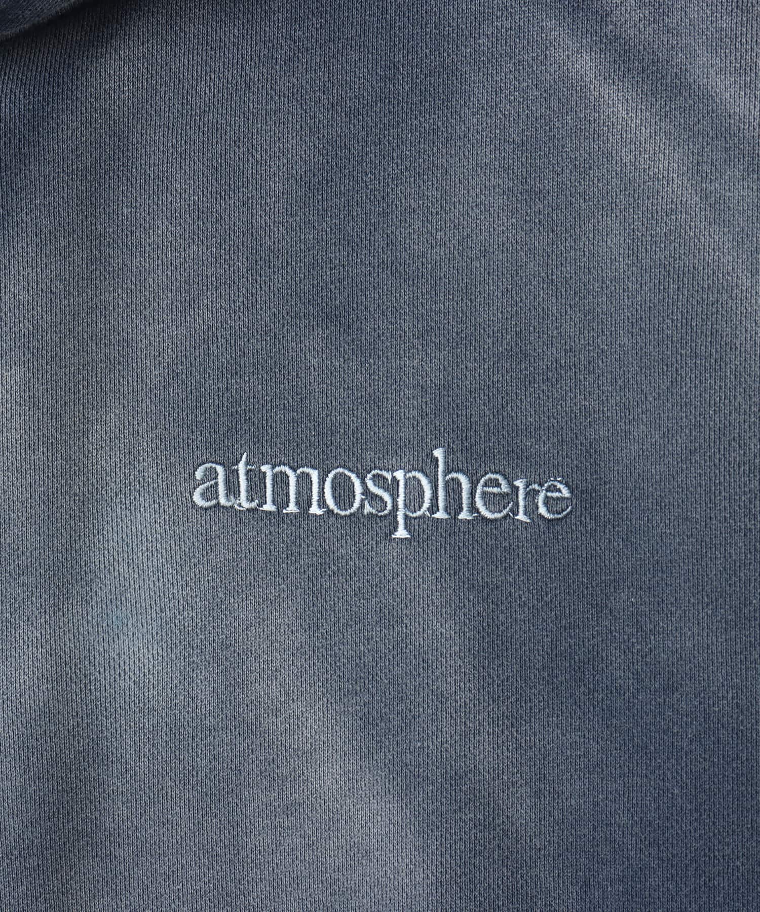 atmos Fade Color Zip-up Hooded Sweatshirt BLUEの画像