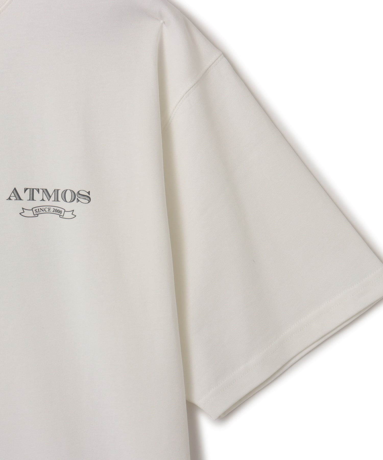 atmos Emblem Logo T-shirt WHITEの画像
