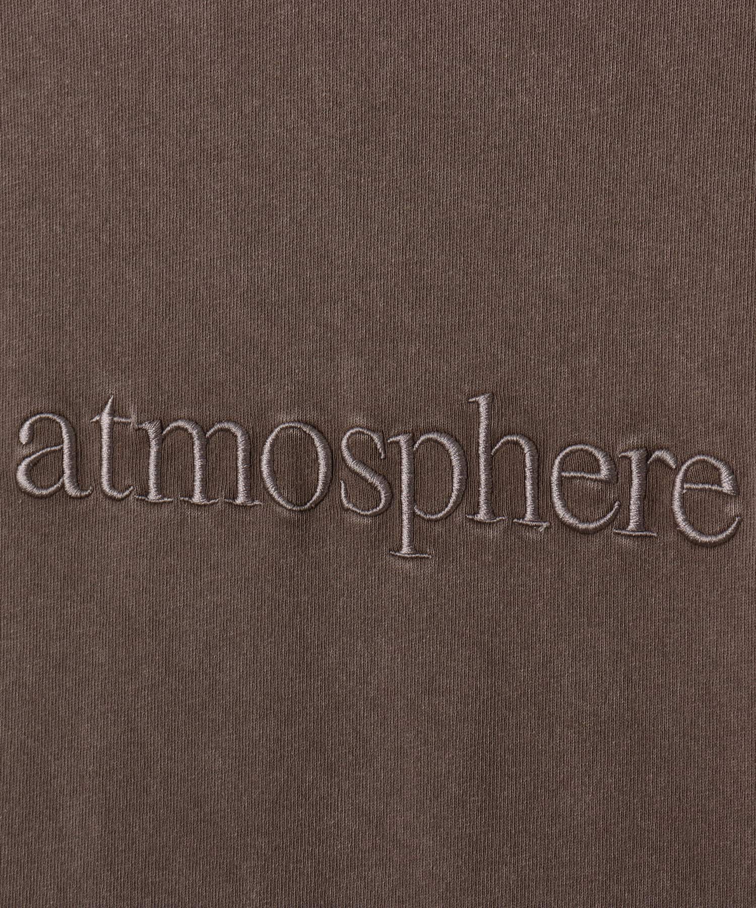 atmos atmosphere Logo T-shirt BEIGEの画像