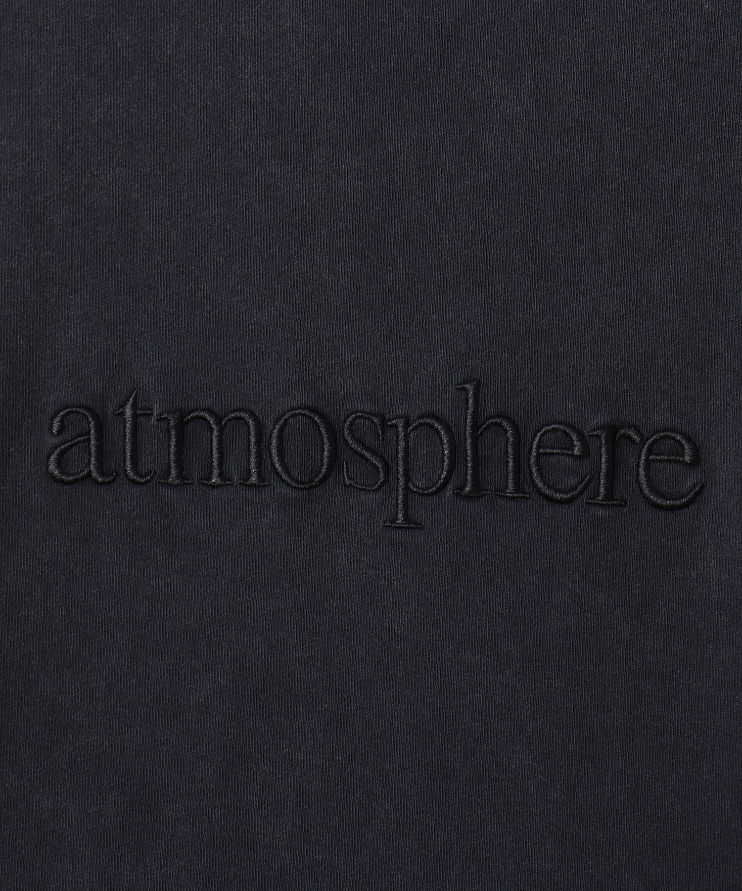 atmos atmosphere Logo T-shirt BLACKの画像