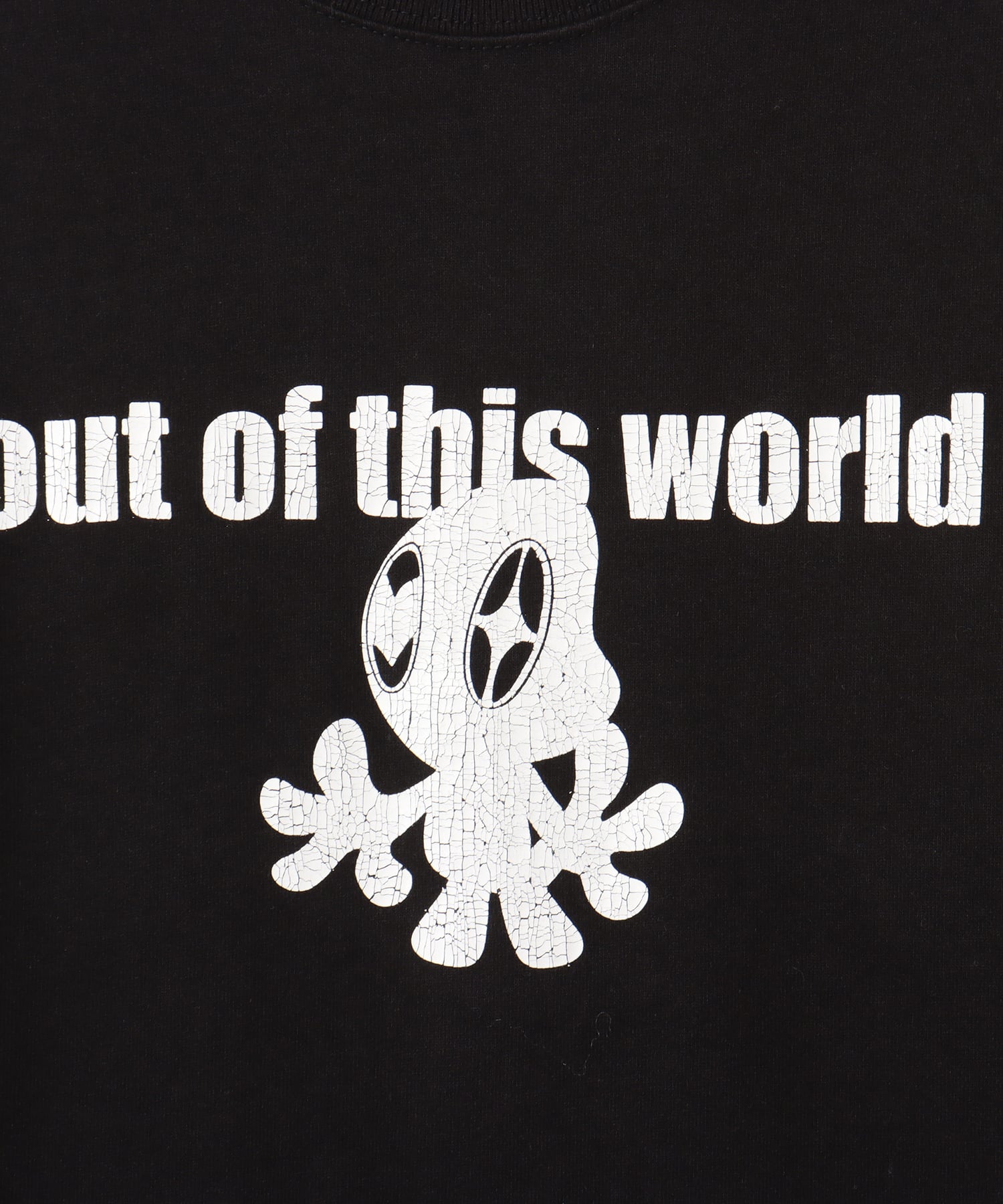 atmos ”TENKYU” Crack Print T-shirt 2 BLACKの画像