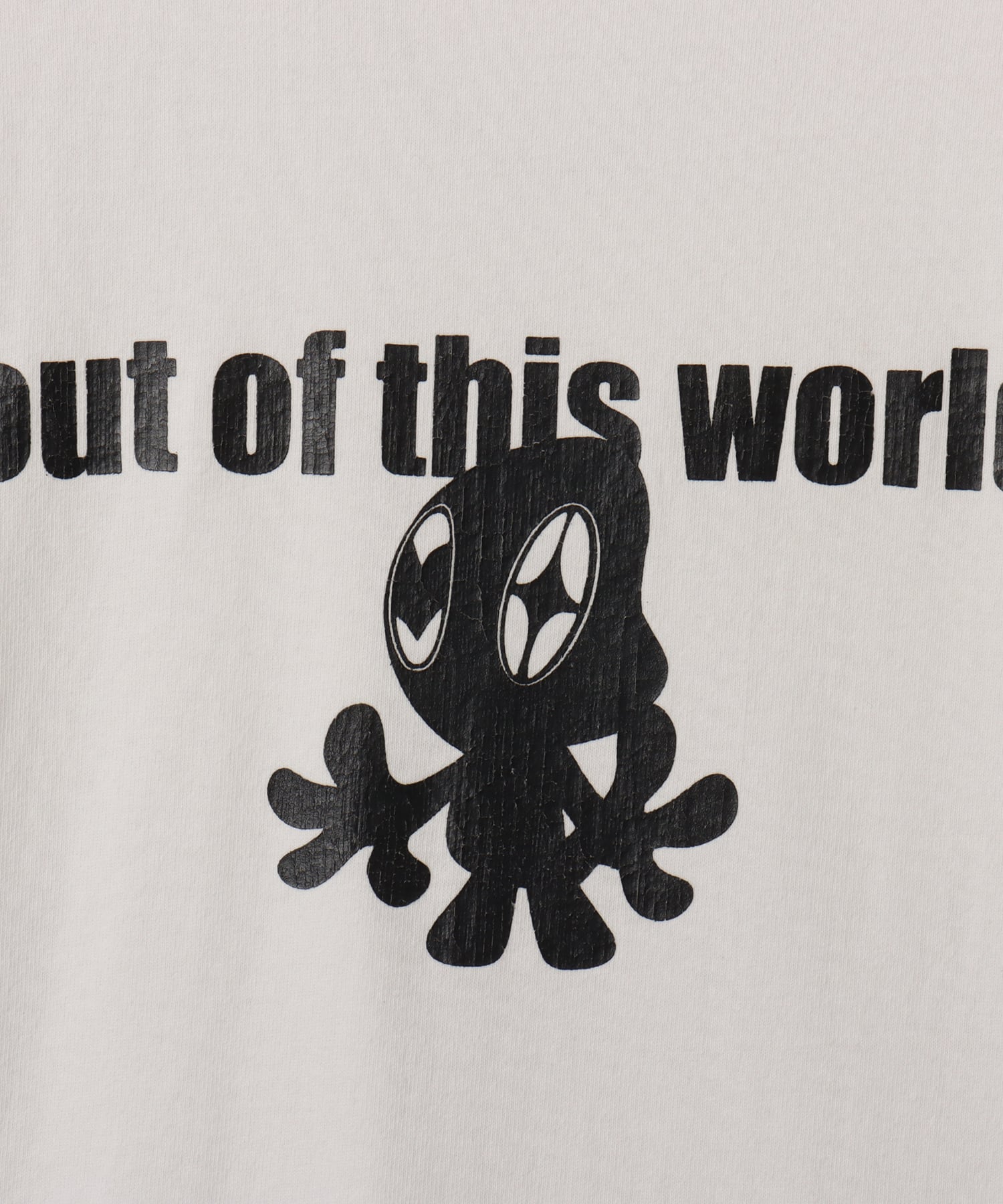 atmos ”TENKYU” Crack Print T-shirt 2 WHITEの画像