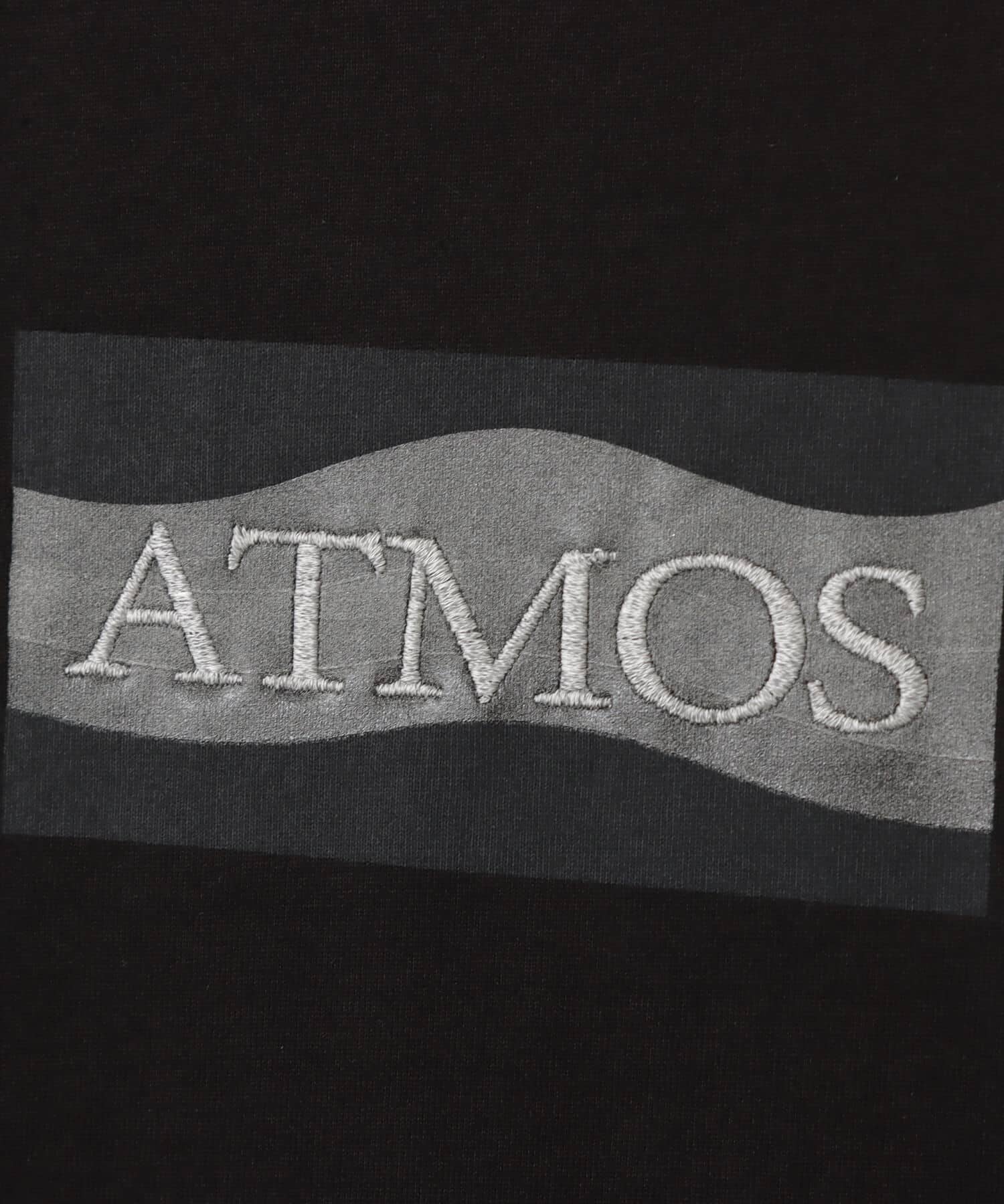 atmos Reflector Box Logo T-shirt BLACKの画像