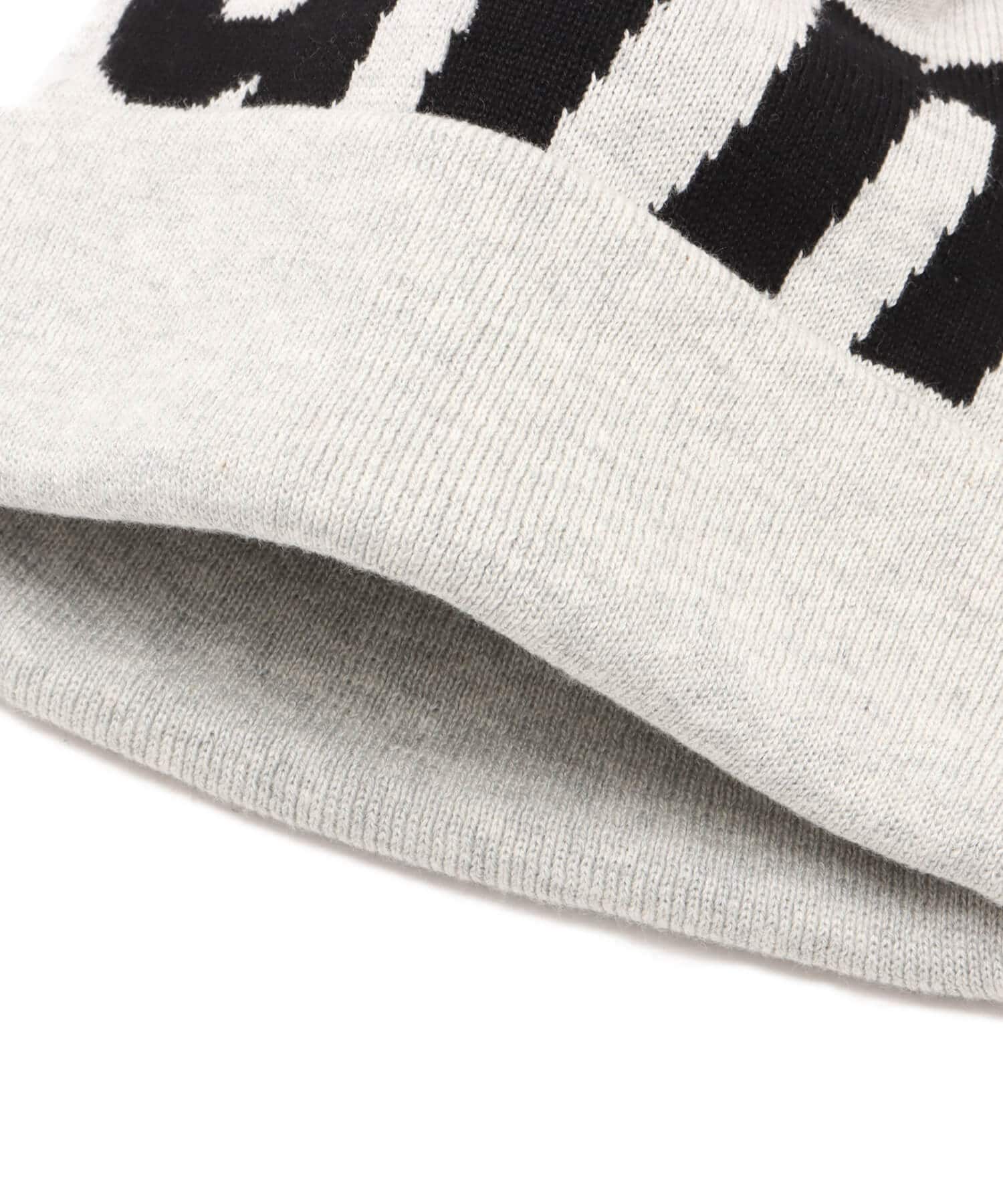 atmos LOGO Knit Cap GRAYの画像