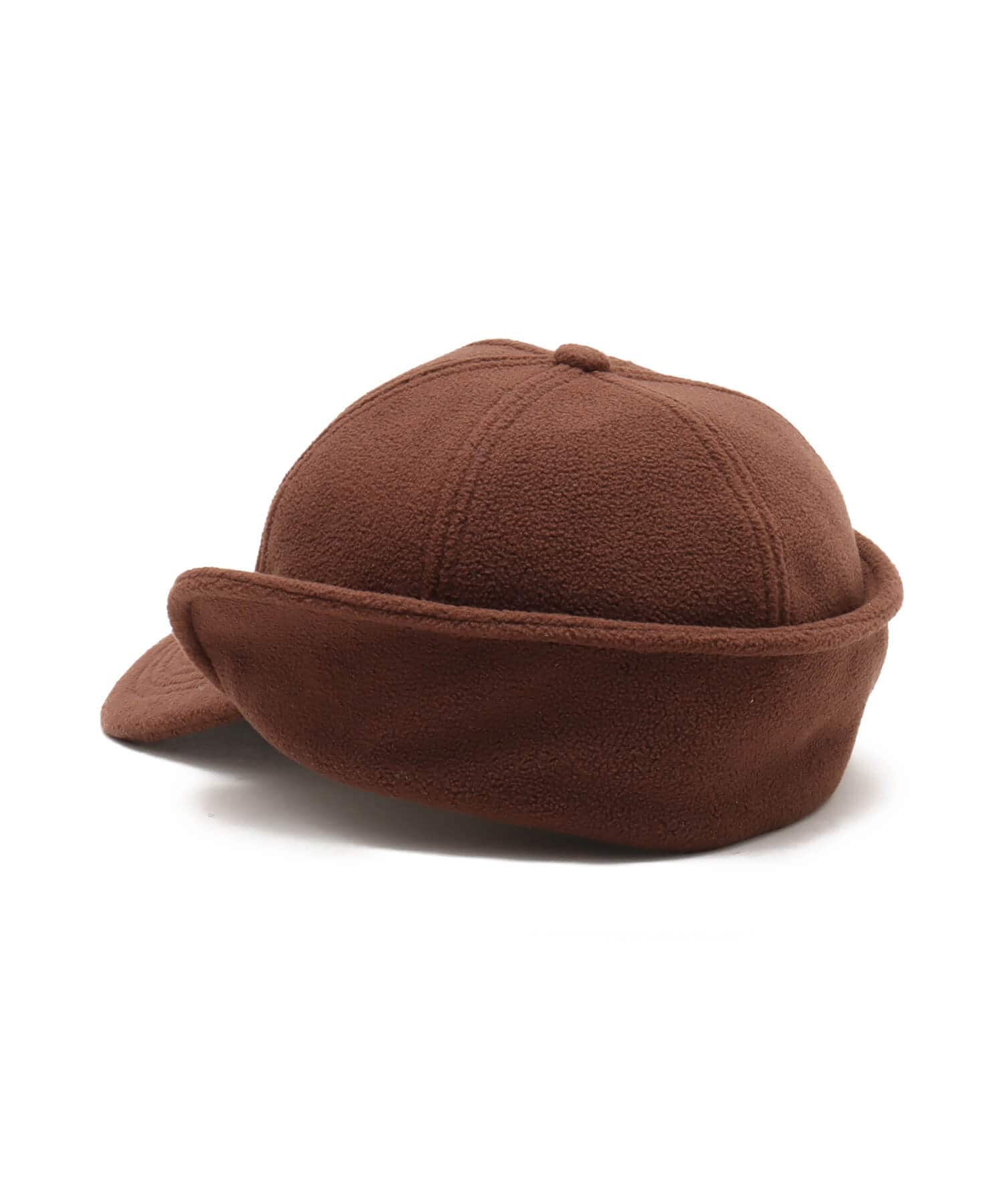 atmos Fleece Cap BROWNの画像
