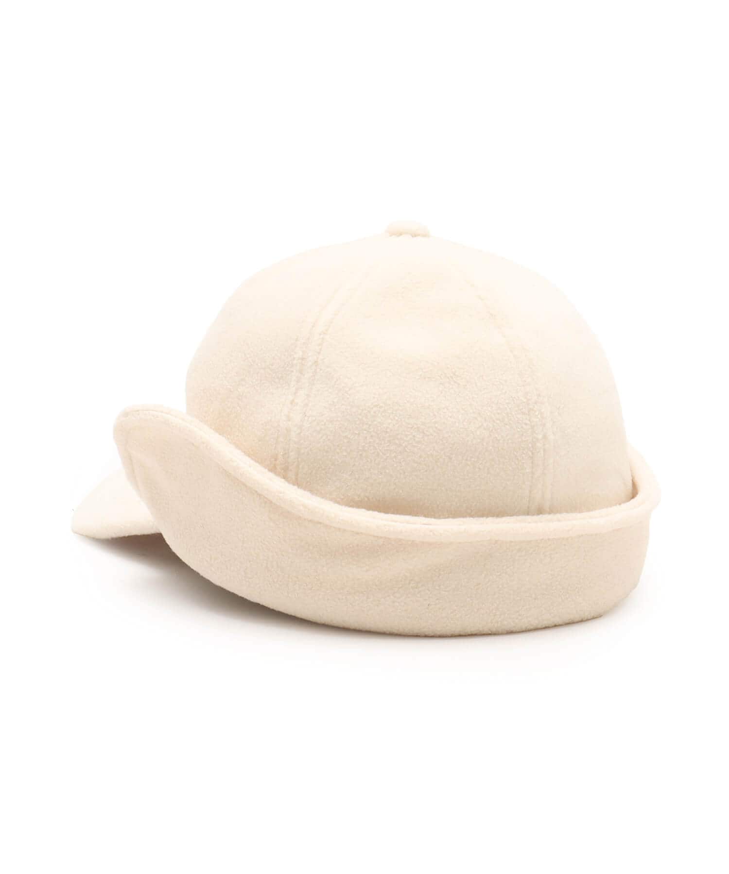 atmos Fleece Cap OFF WHITEの画像