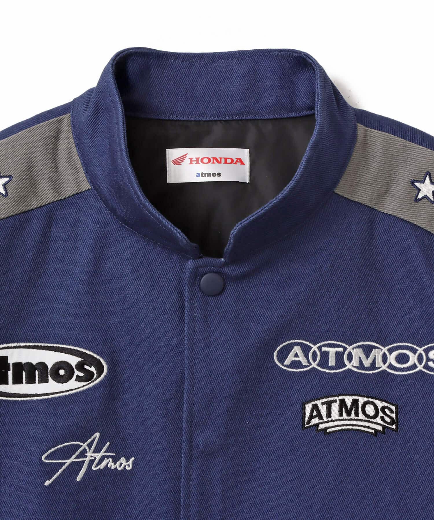 atmos x HONDA Racing Blouson NAVYの画像