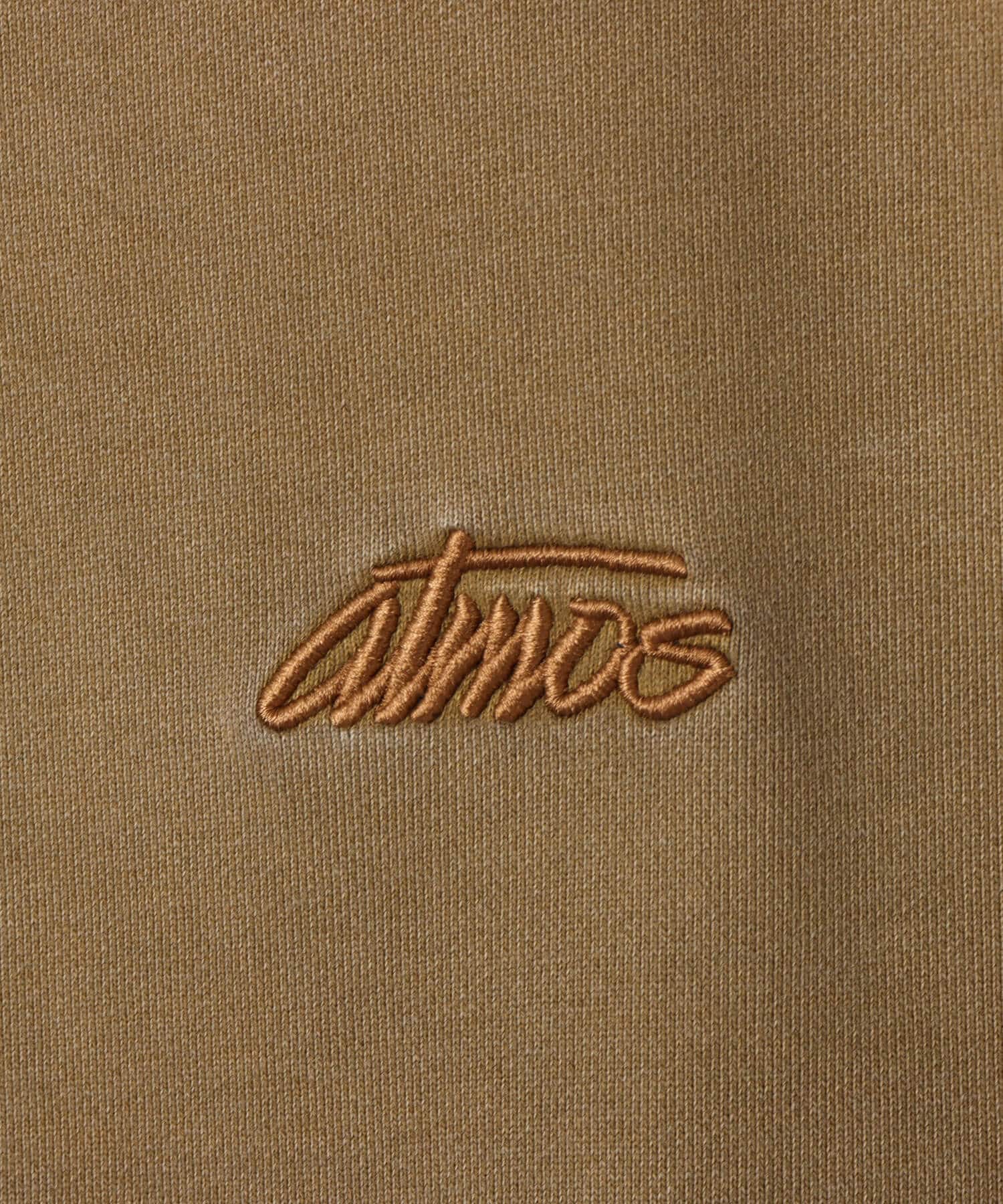 atmos Pigment Half-zip Sweatshirt BEIGEの画像