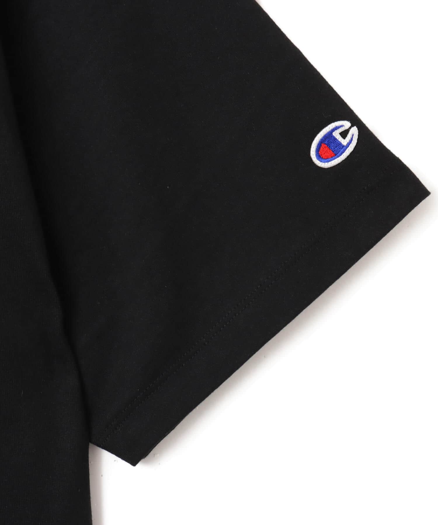 Champion x atmos 16s/1 OE Jersey T-shirt BLACKの画像