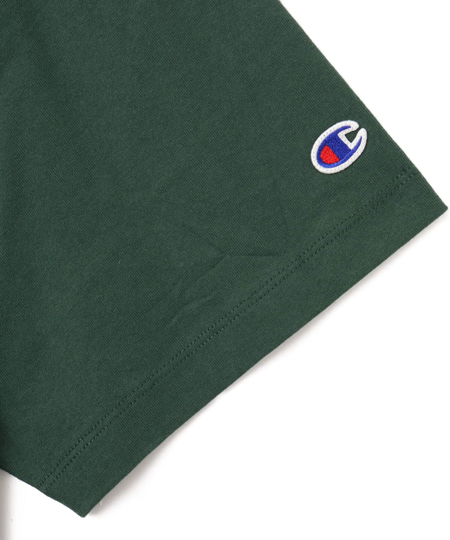 Champion x atmos 16s/1 OE Jersey T-shirt DARK GREENの画像