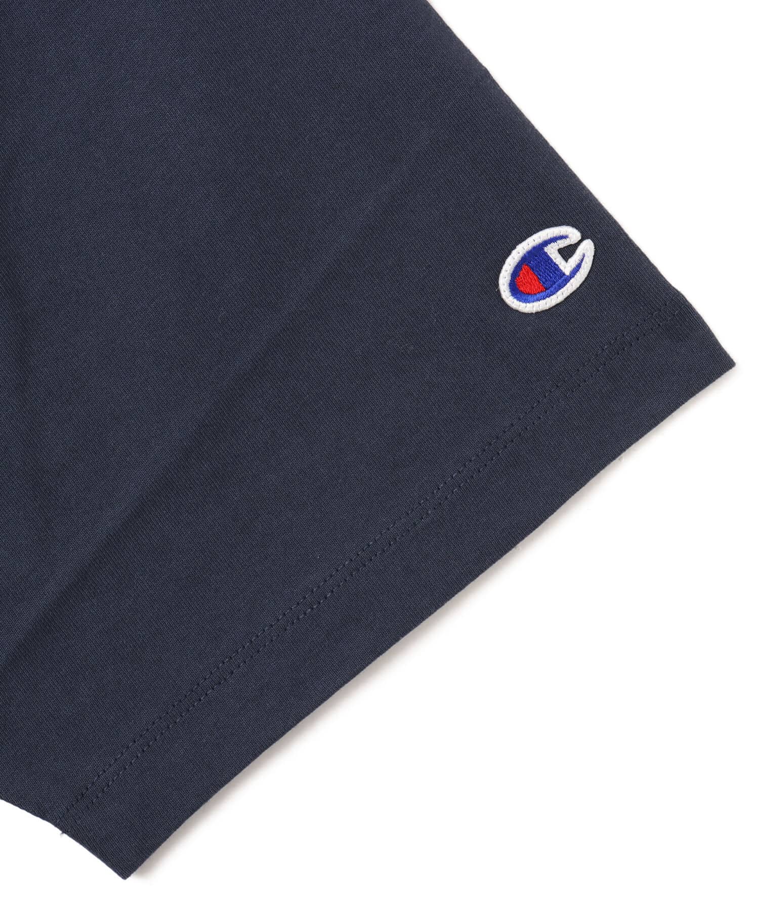Champion x atmos 16s/1 OE Jersey T-shirt NAVYの画像