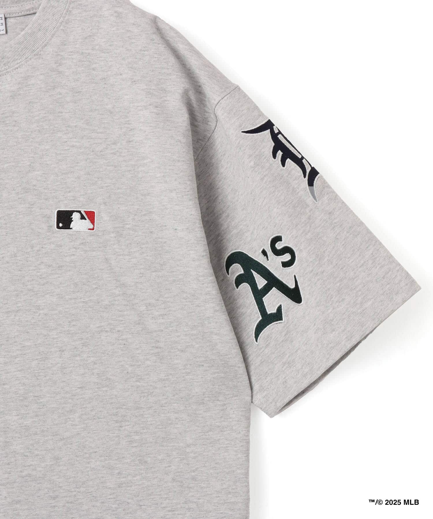 atmos x MLB All Teams Patch SS T-shirt GRAYの画像