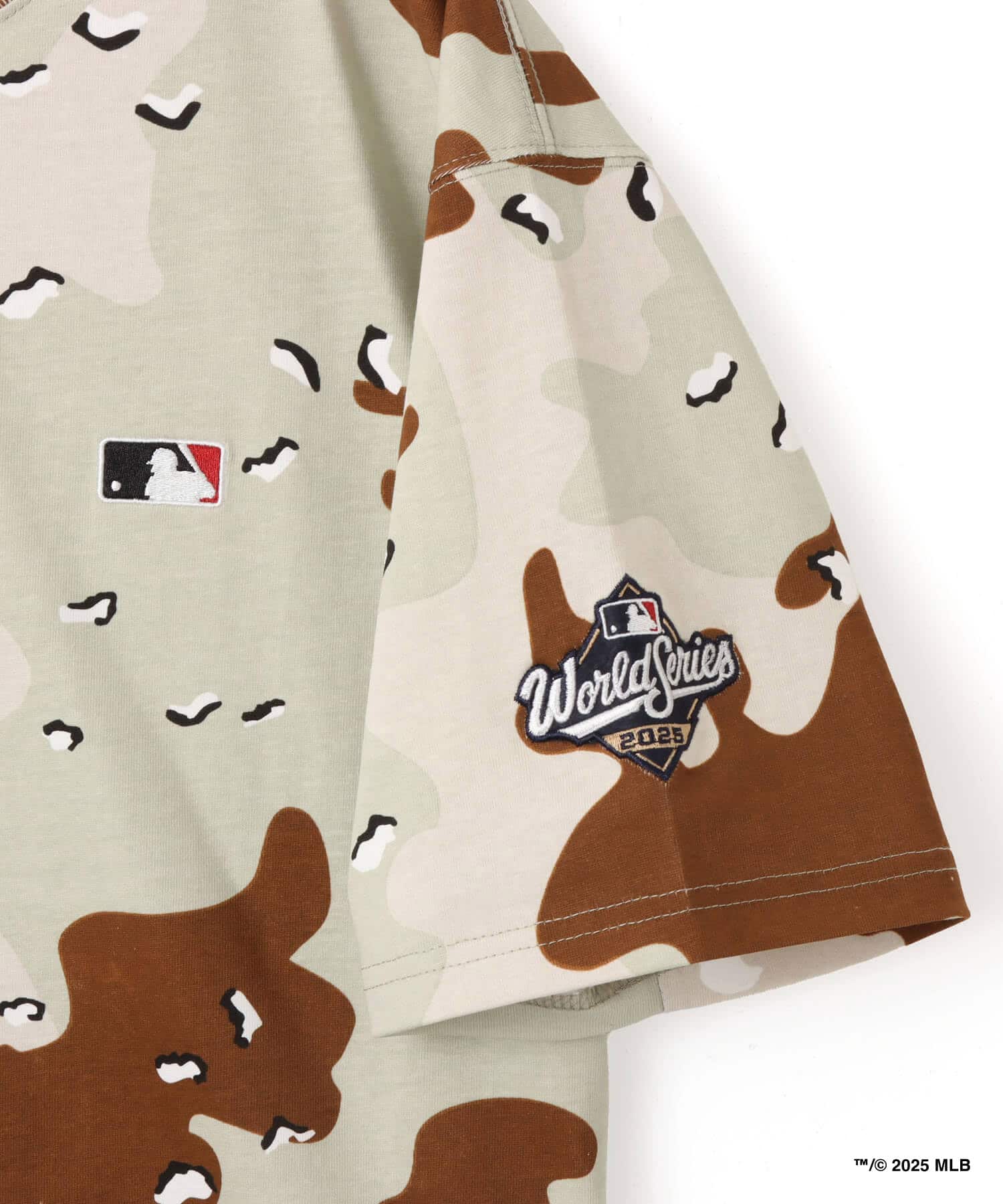 atmos x MLB SS T-shirt CAMOUFLAGEの画像