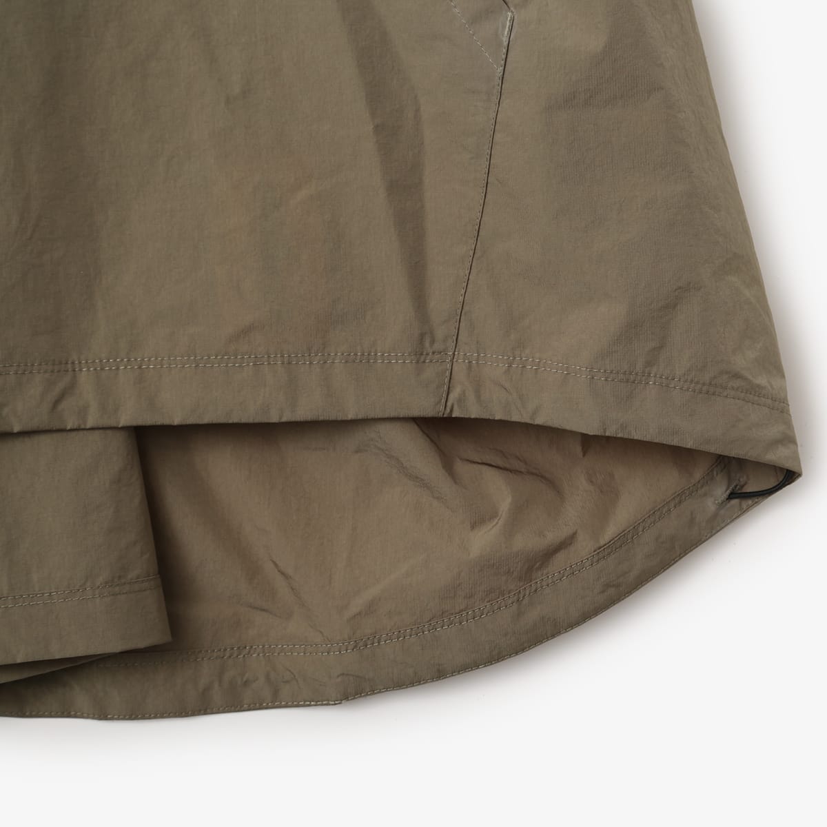 atmos Front Pocket Ripstop Anorak Hoodie KHAKIの画像