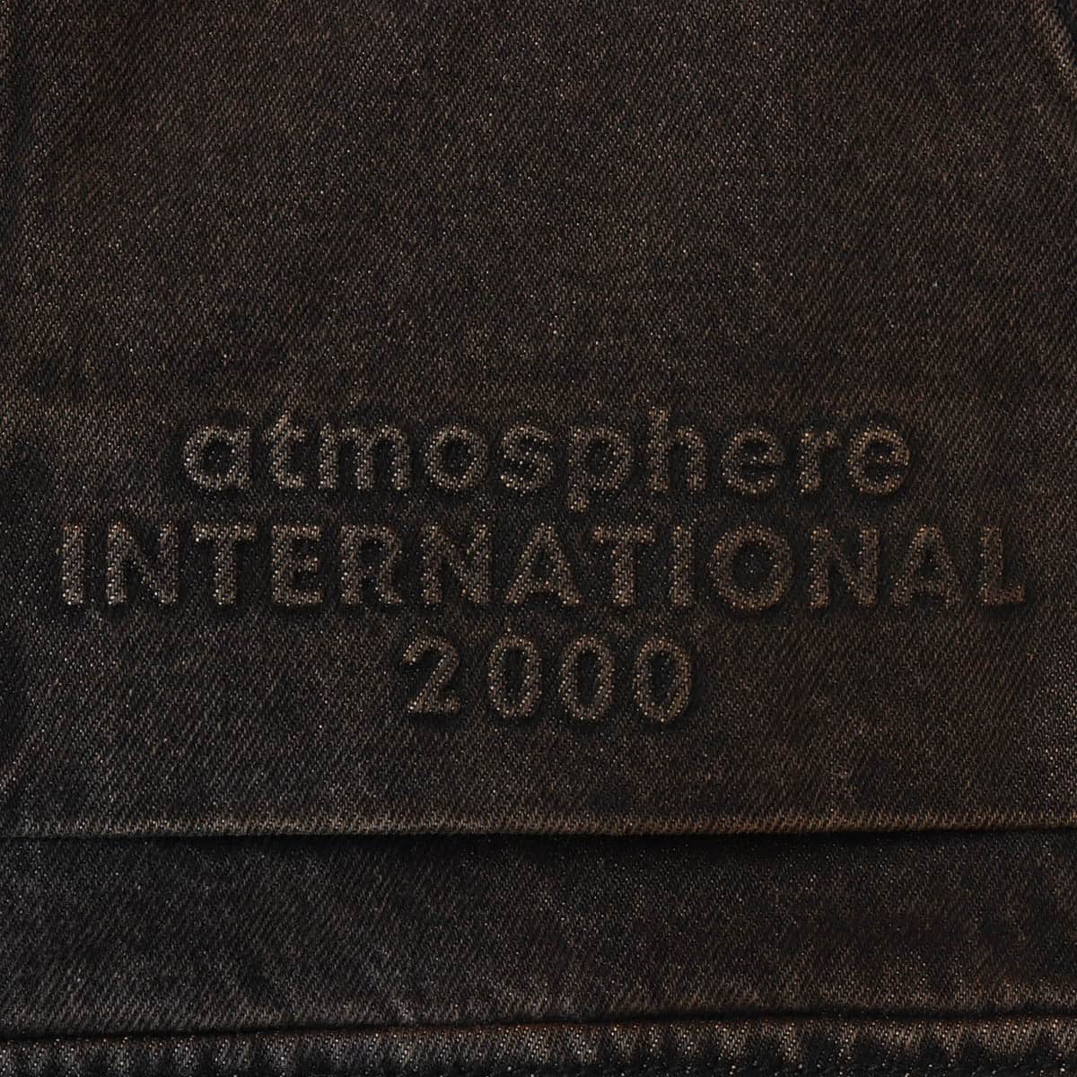 atmos Denim Cargo Pants BLACKの画像