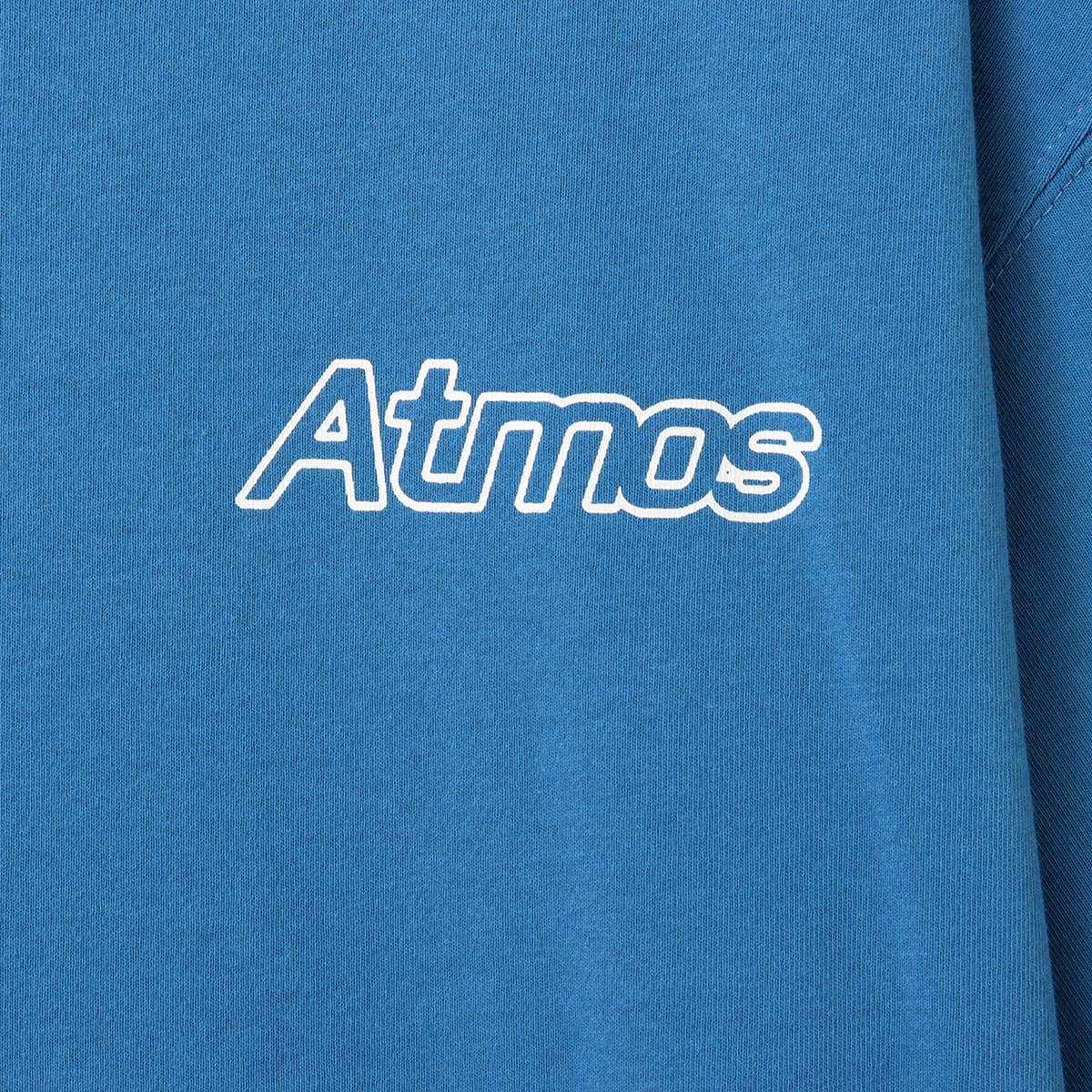 atmos Back Logo T-shirt BLUEの画像