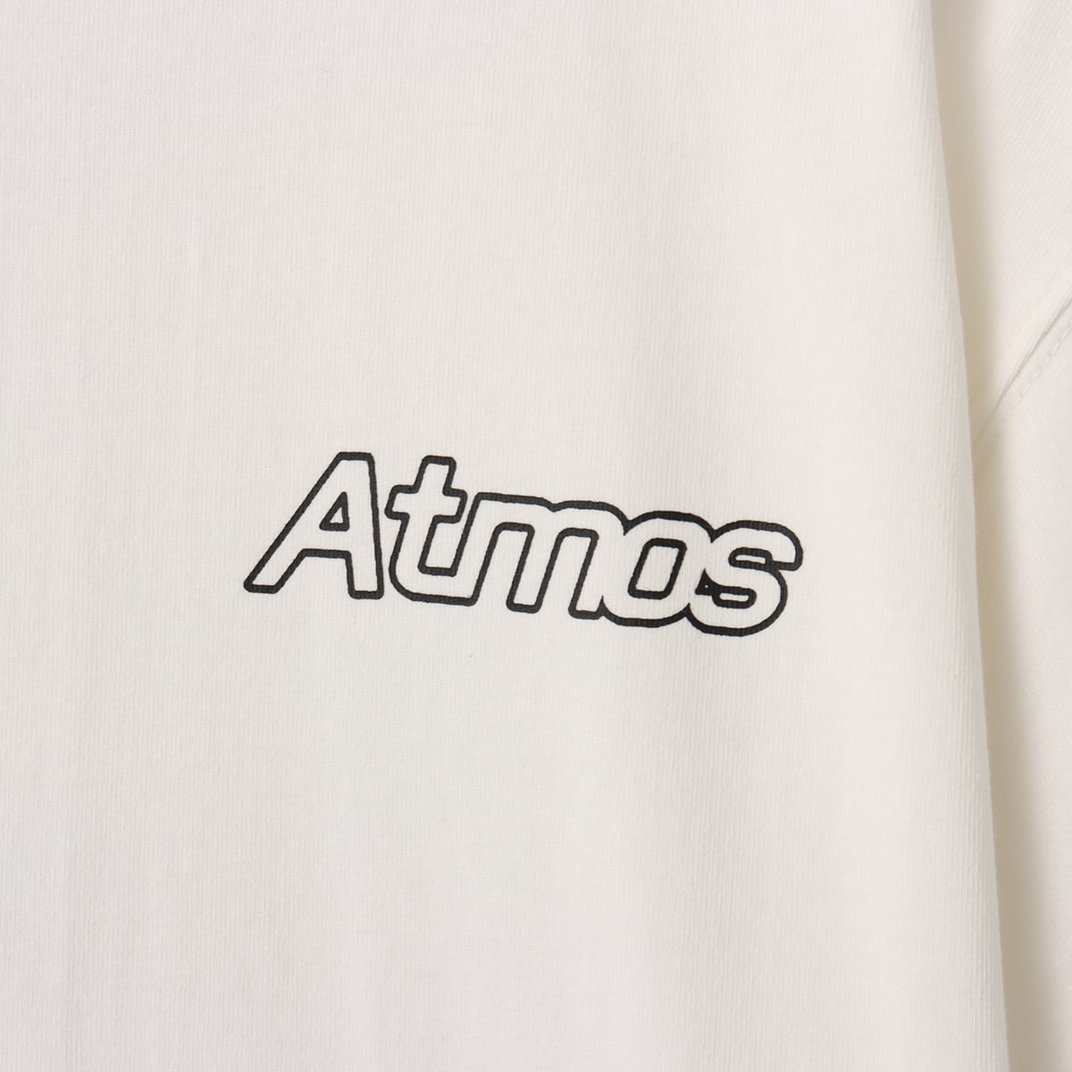 atmos Back Logo T-shirt WHITEの画像