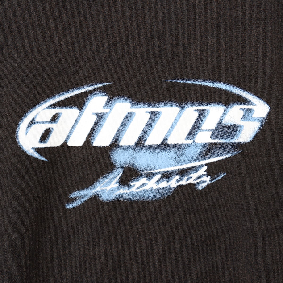 atmos Spray Logo T-shirt BLACKの画像