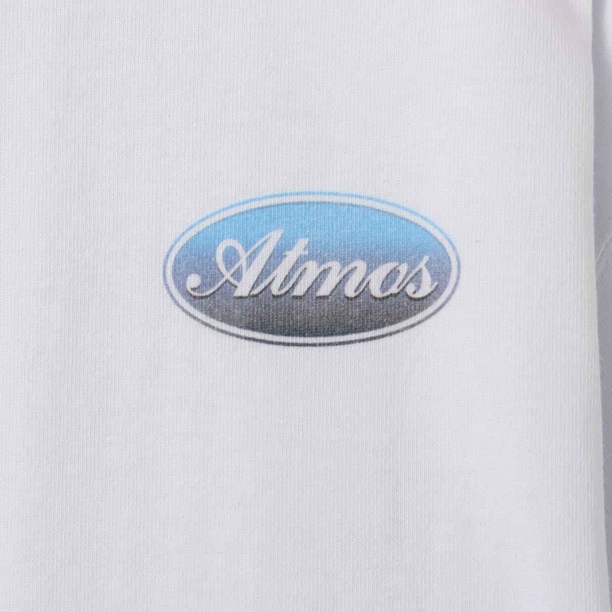 atmos Motor Logo T-shirt WHITEの画像