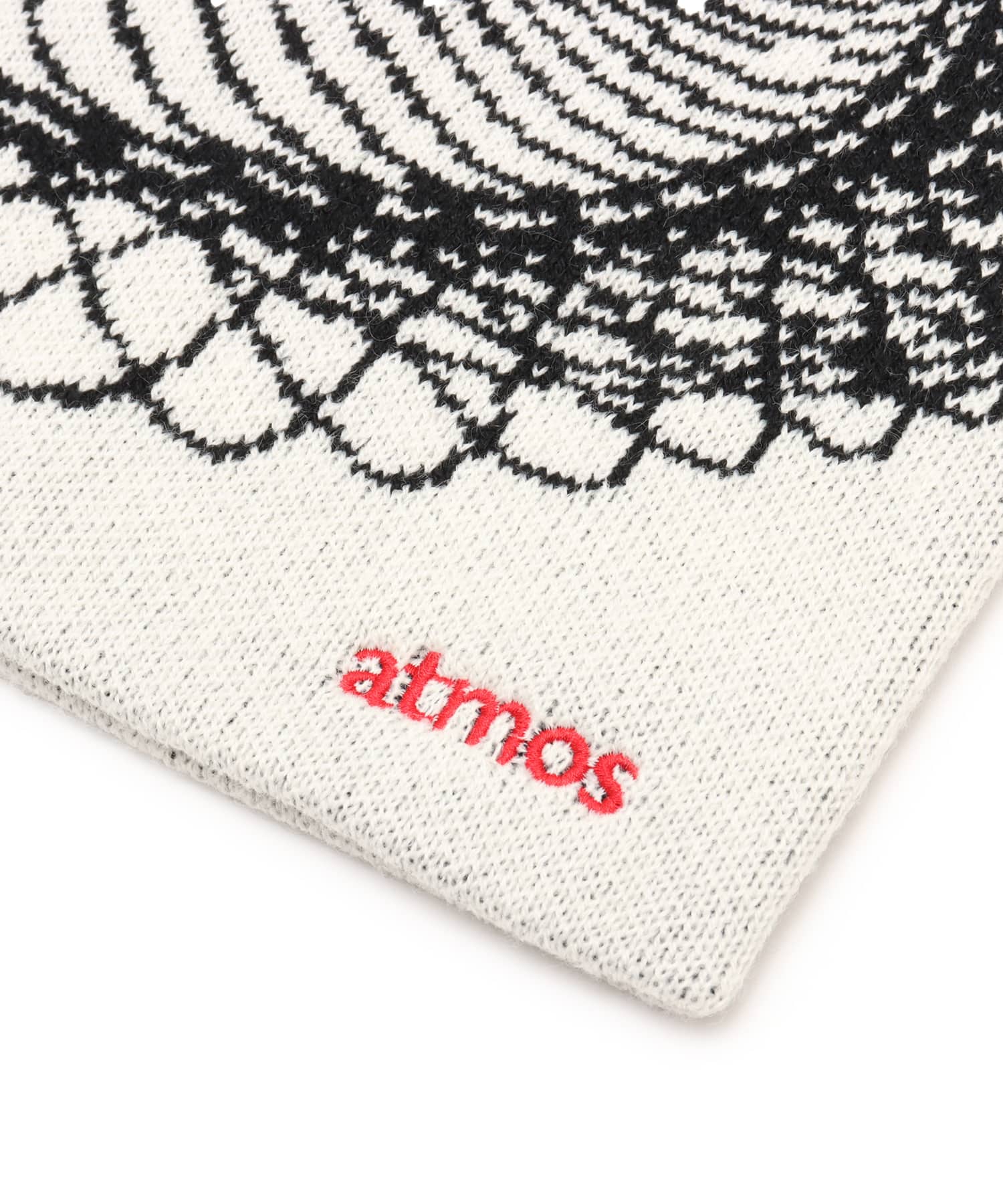 atmos Soccer Beanie WHITEの画像