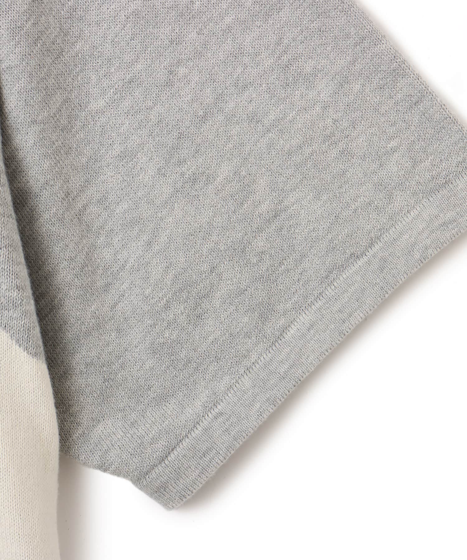 atmos Knit Polo Shirt GRAYの画像