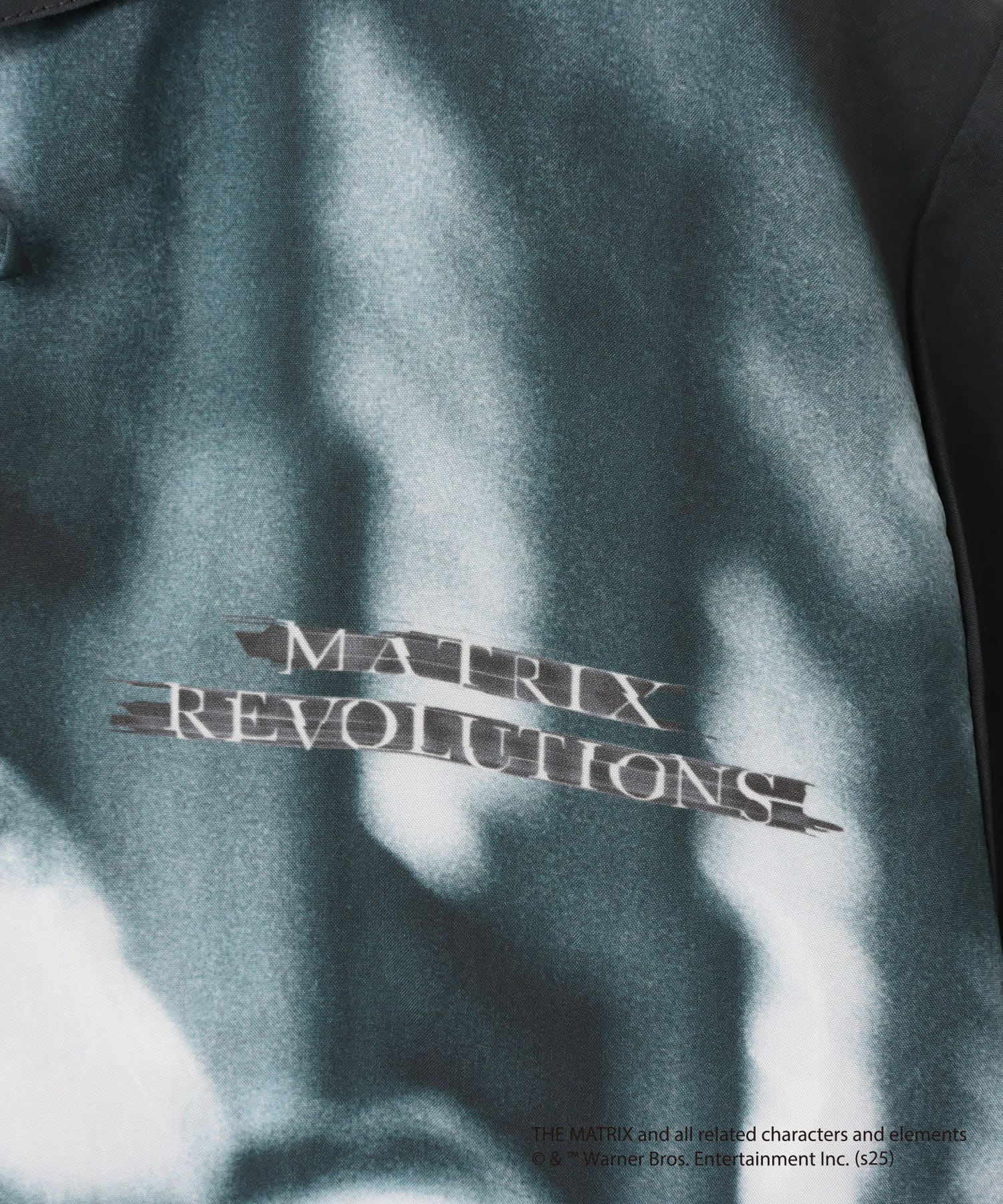 atmos x The Matrix Revolutions Shirt BLACKの画像