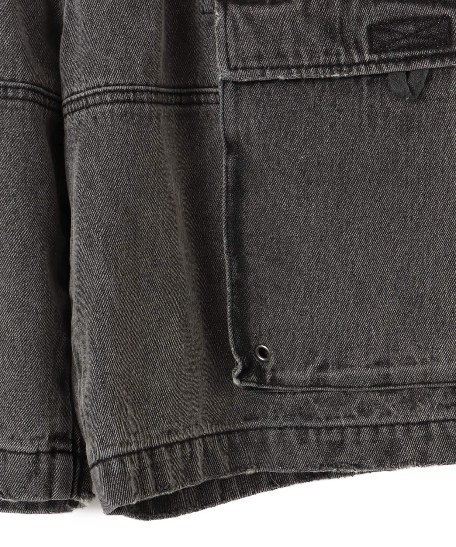 atmos Baggy Cargo Shorts BLACKの画像