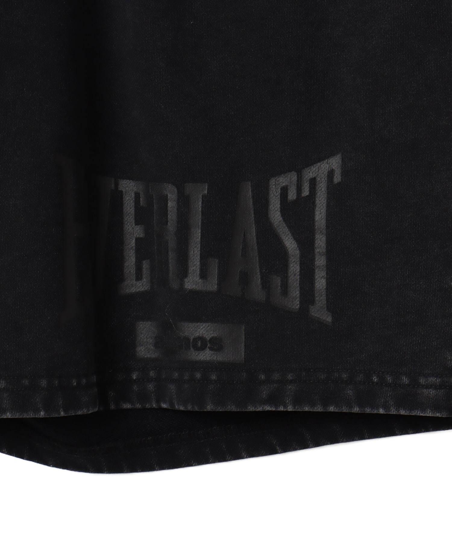 atmos x EVERLAST Vintage Finish Sweat Short BLACKの画像