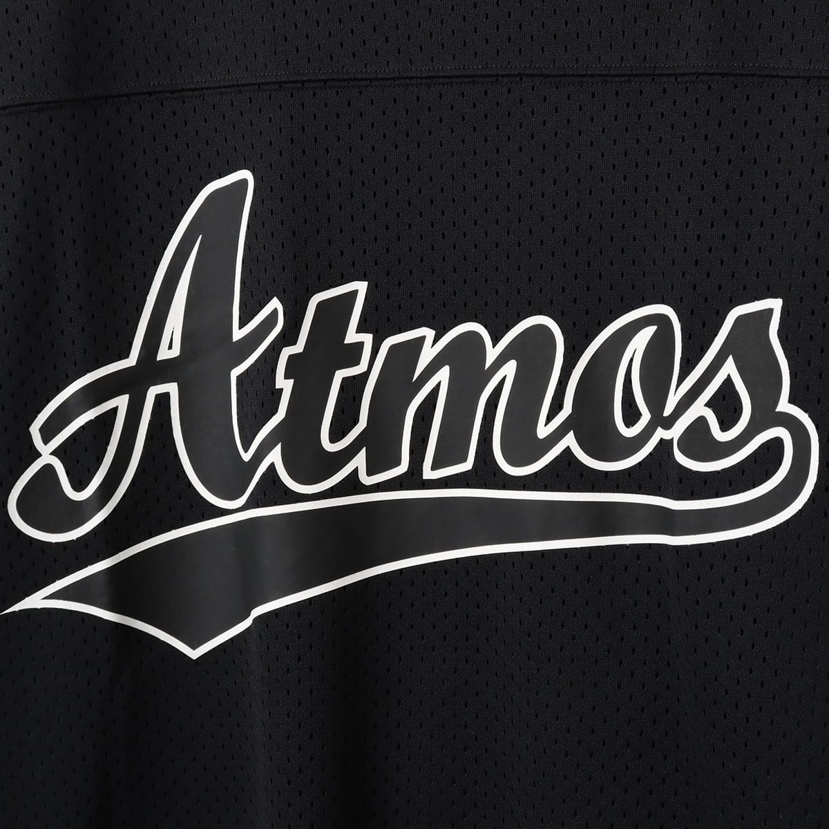 atmos × champion Football T-shirt BLACKの画像