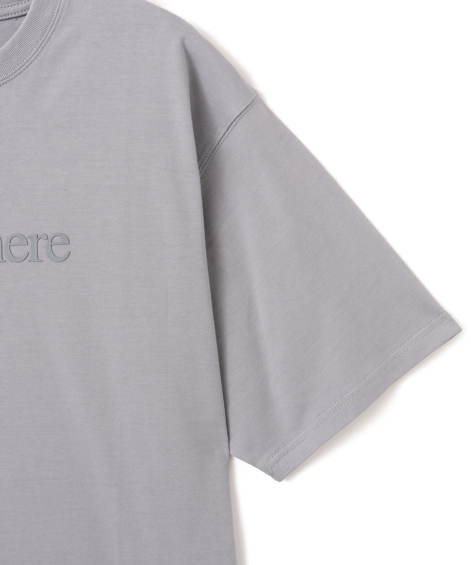 atmos atmosphere Print T-shirt GRAYの画像