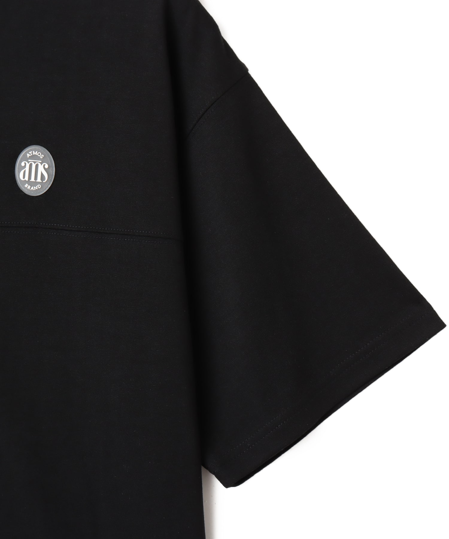 atmos Quick Drying Big silhouette T-shirt BLACKの画像