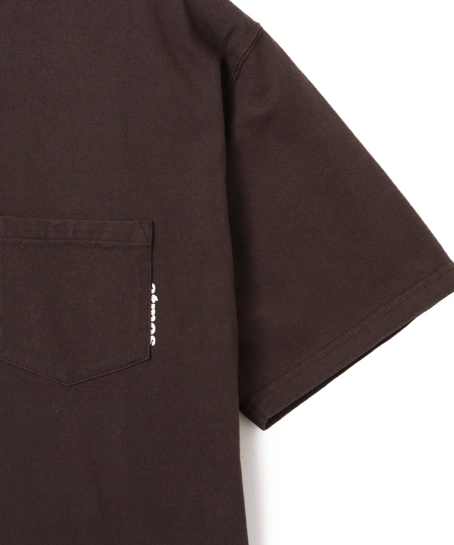 atmos Layered Logo T-shirt CHARCOALの画像