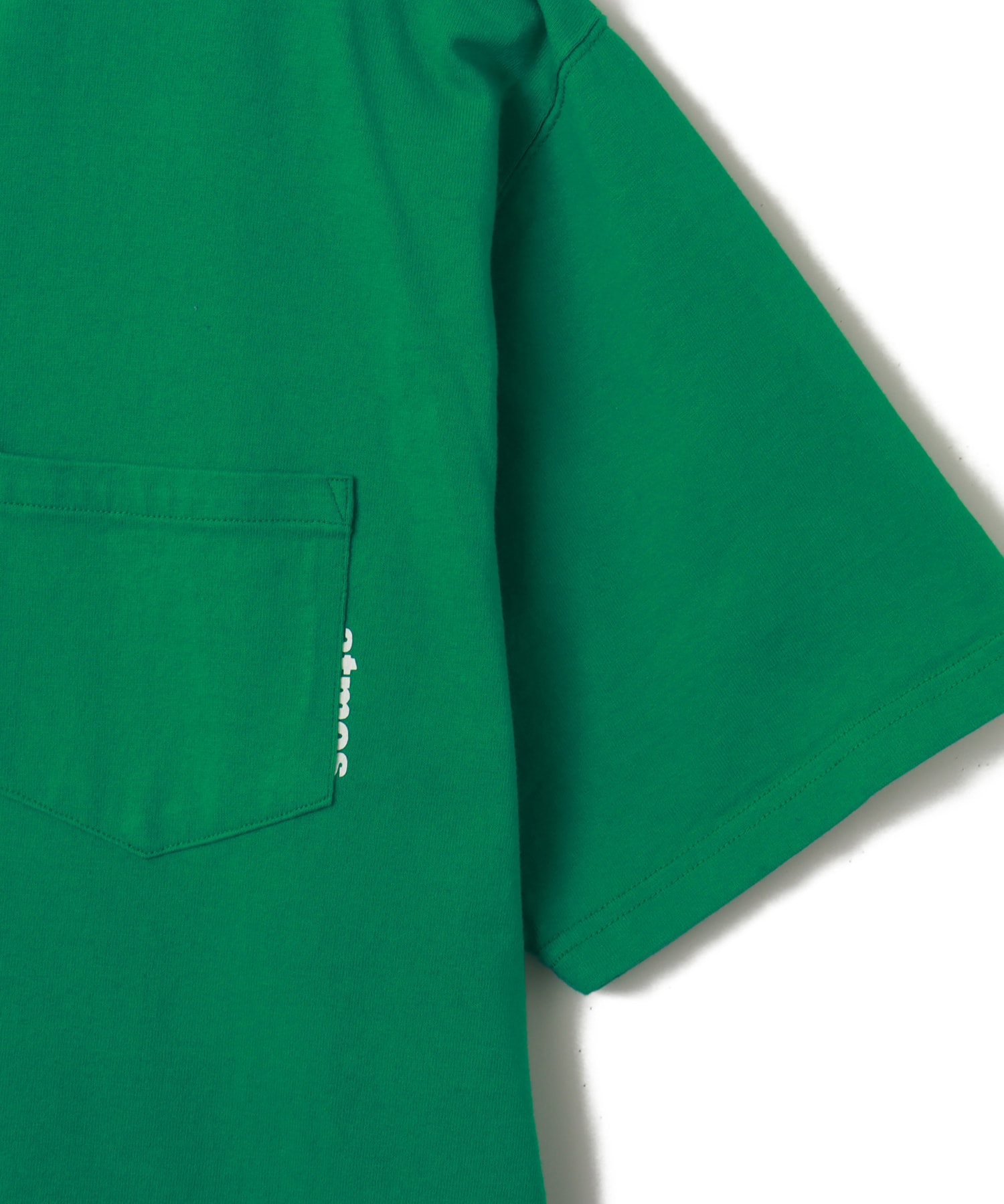 atmos Layered Logo T-shirt GREENの画像