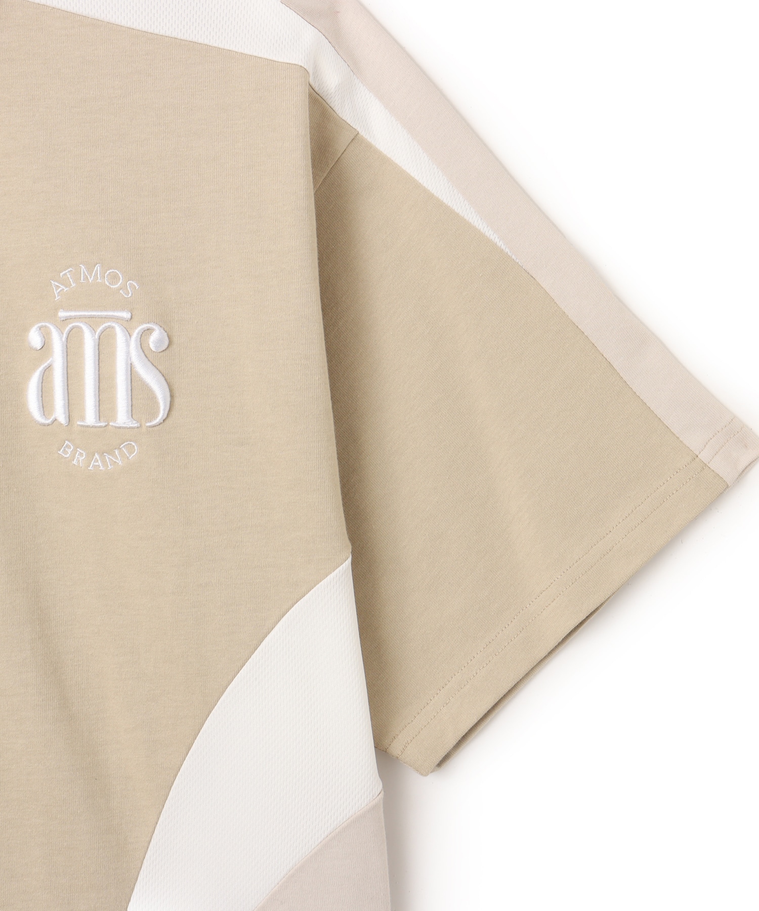 atmos Rugger Shirt BEIGEの画像